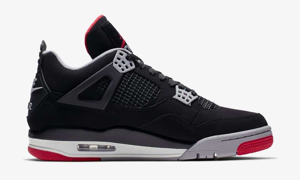 jordan 4 red bred